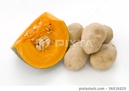 Vegetables (cut pumpkin, potato) 36816820