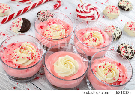 no bake Cheesecake Mousse in cups no bake Cheesecake Mousse in cups 36818323