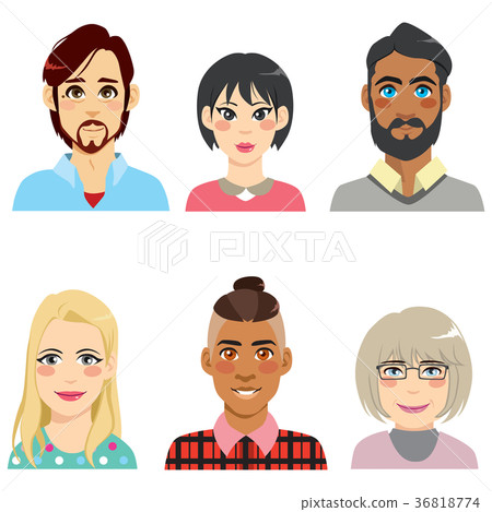 Diversity Avatar People 36818774