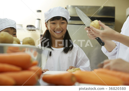 Elementary school lunch Elementary school lunch 36820380