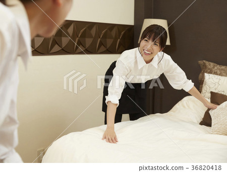 Hotel cleaning staff Hotel cleaning staff 36820418