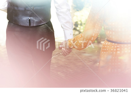 Senior couple anniversary date Senior couple anniversary date 36821041