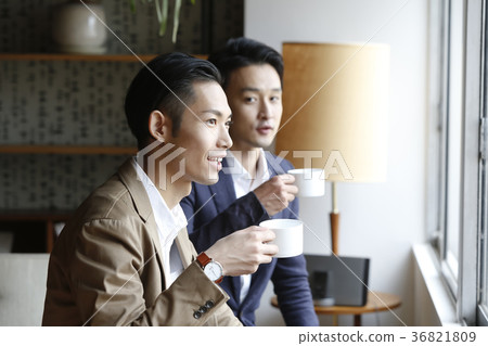 Businessman Coffee Break Businessman Coffee Break 36821809
