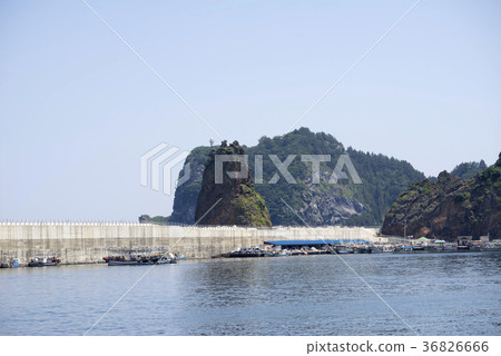 燭台岩，Gudonghang，鬱陵郡，Gyeongbuk 36826666