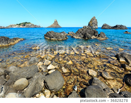 Aci Trezza Faraglioni, Sicily coast Aci Trezza Faraglioni, Sicily coast 36828278