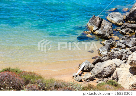 Sea beach near Rocca di San Nicola, Sicily, Italy Sea beach near Rocca di San Nicola, Sicily, Italy 36828305