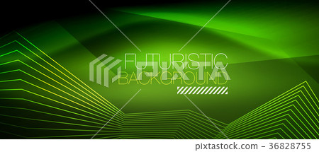 Straight neon lines Straight neon lines 36828755