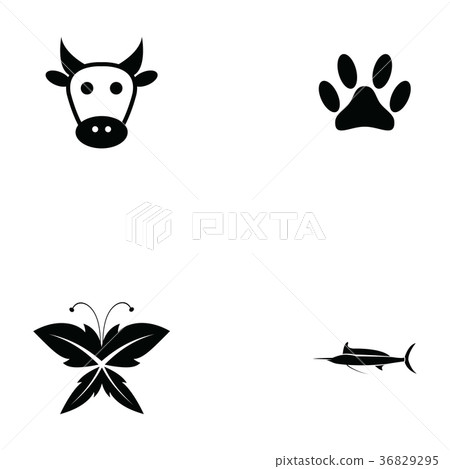 animals icon set animals icon set 36829295