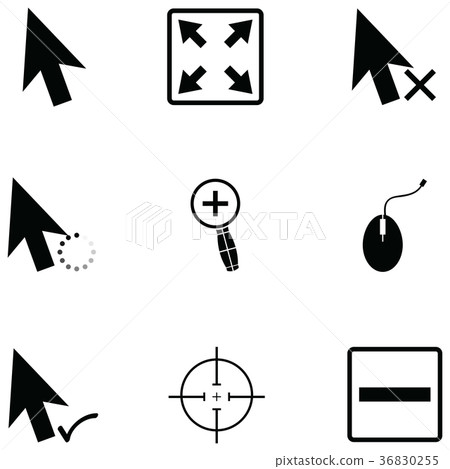 cursor icon set cursor icon set 36830255