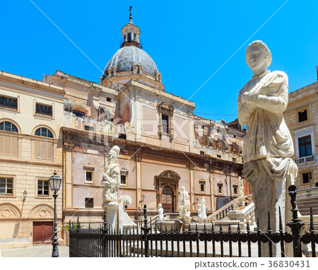 Fontana Pretoria, Palermo, Sicily, Italy Fontana Pretoria, Palermo, Sicily, Italy 36830431