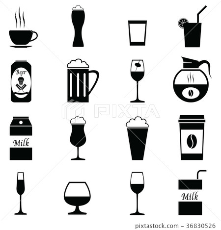 Drink icon set Drink icon set 36830526