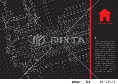 Engineer or architect illustration 36831083