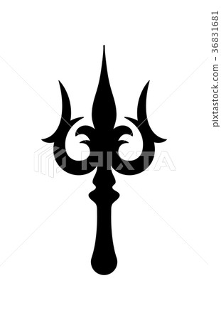 Trishula (trident of god Shiva) Trishula (trident of god Shiva) 36831681