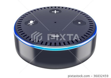 Smart speaker, 3D rendering 36832459
