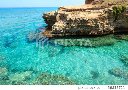 Grotta dello Mbruficu, Salento sea coast, Italy 36832721