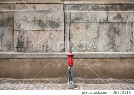 Fire hydrant on pavement Fire hydrant on pavement 36833118