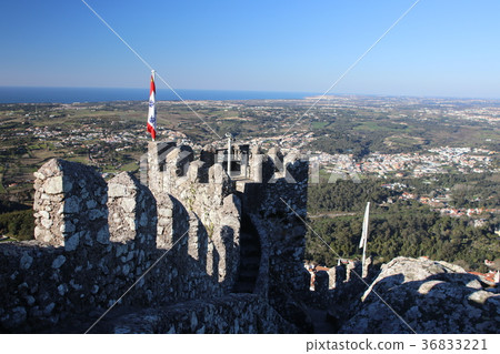 Sintra's World Heritage Site Moor's Castle Ruins Sintra's World Heritage Site Moor's Castle Ruins 36833221