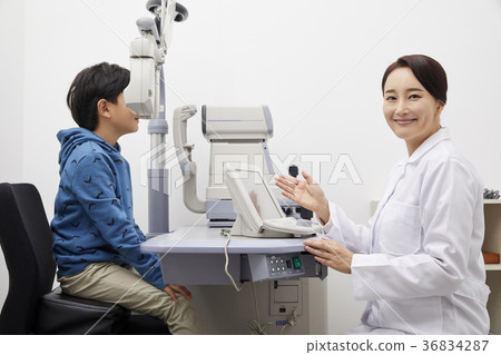 兒童，眼科，配鏡師 36834287