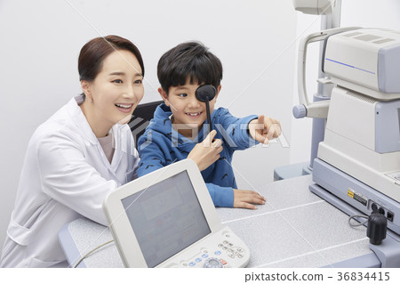 兒童，眼科，配鏡師 36834415