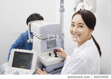 兒童，眼科，配鏡師 36834480