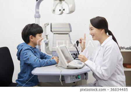 兒童，眼科，配鏡師 36834485