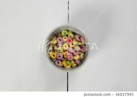 Froot loops in bowl 36837995