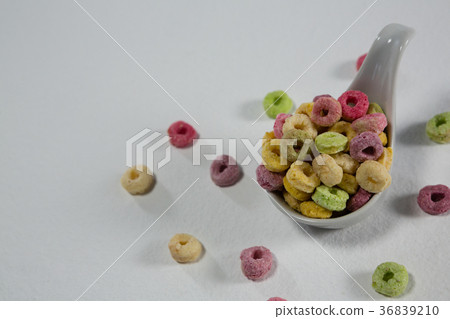 Froot loops in spoon 36839210