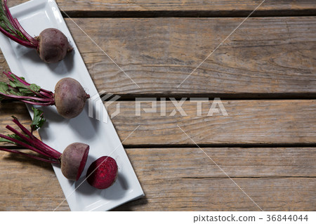 Beetroot arranged in tray Beetroot arranged in tray 36844044