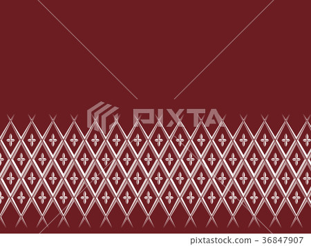 Kiriko圖案2_紅色 Kiriko圖案2_紅色 36847907