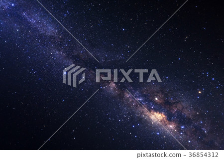 Milky way galaxy with stars and space in universe Milky way galaxy with stars and space in universe 36854312