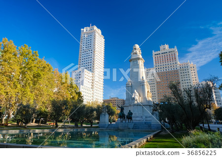 Madrid Spain Square 36856225