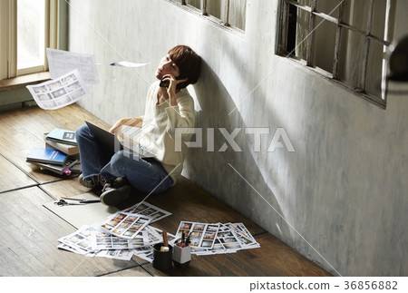 Freelance woman image Freelance woman image 36856882
