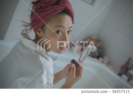 化妝唇彩美容圖像 化妝唇彩美容圖像 36857515