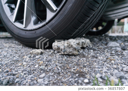 Tire stop car stop Tire stop car stop 36857807
