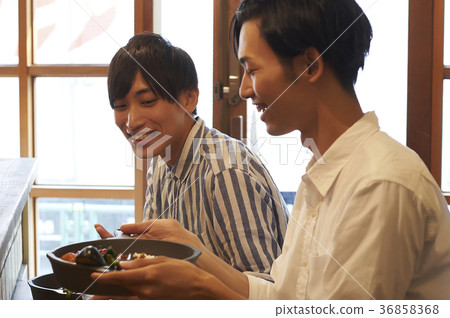 Order Cooking Curry Customer 36858368