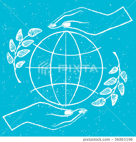 International Peace Day Vector Illustration on International Peace Day Vector Illustration on 36863196