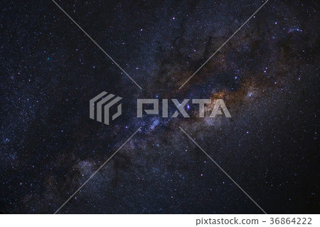 The Center of Milky way galaxy with stars The Center of Milky way galaxy with stars 36864222
