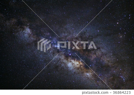 Milky way galaxy with stars and space dust Milky way galaxy with stars and space dust 36864223