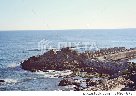 naksansa temple in south korea. naksansa temple in south korea. 36864673