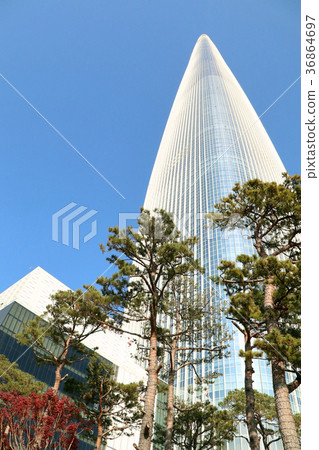 Lotte seoul sky in korea 36864697