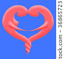 Man and woman are holding hands. 36865723