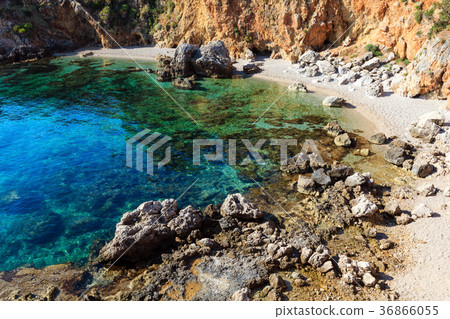 Sea bay in Zingaro Park, Sicily, Italy Sea bay in Zingaro Park, Sicily, Italy 36866055