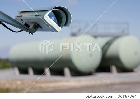 CCTV system for industrial site protection 36867364