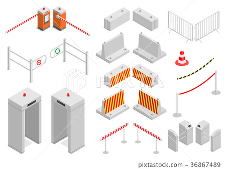 Set of elements infrastructure security 36867489