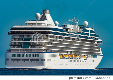 Luxury cruise liner in travel 36868855