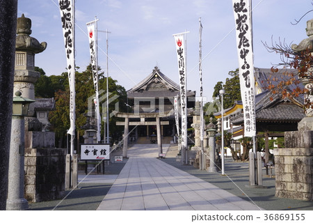 愛知縣豐川稻荷大廳遠景 36869155