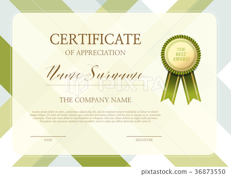 Simple certificate Simple certificate 36873550