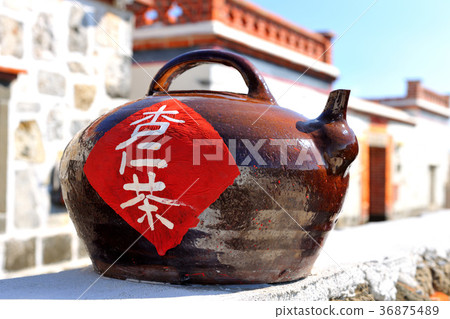臺灣,澎湖,杏仁茶,茶壺,古厝,懷舊,老房子,建築,喝茶,天空,農村 臺灣,澎湖,杏仁茶,茶壺,古厝,懷舊,老房子,建築,喝茶,天空,農村 36875489