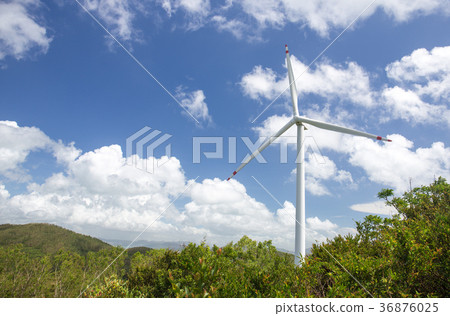 wind turbine system at Lamma island, Hong Kong wind turbine system at Lamma island, Hong Kong 36876025