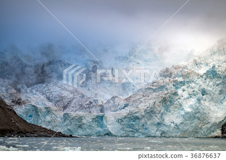 Svalbard Spitzbergen island glacier view 36876637